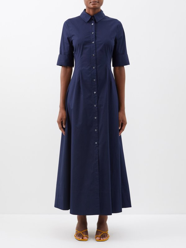 Amethyst - Mauve Tiered Midi Shirt Dress – Inchperfect