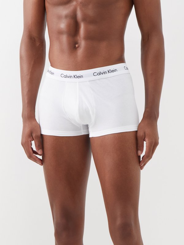 White Pack of three short boxer briefs, Calvin Klein Underwear