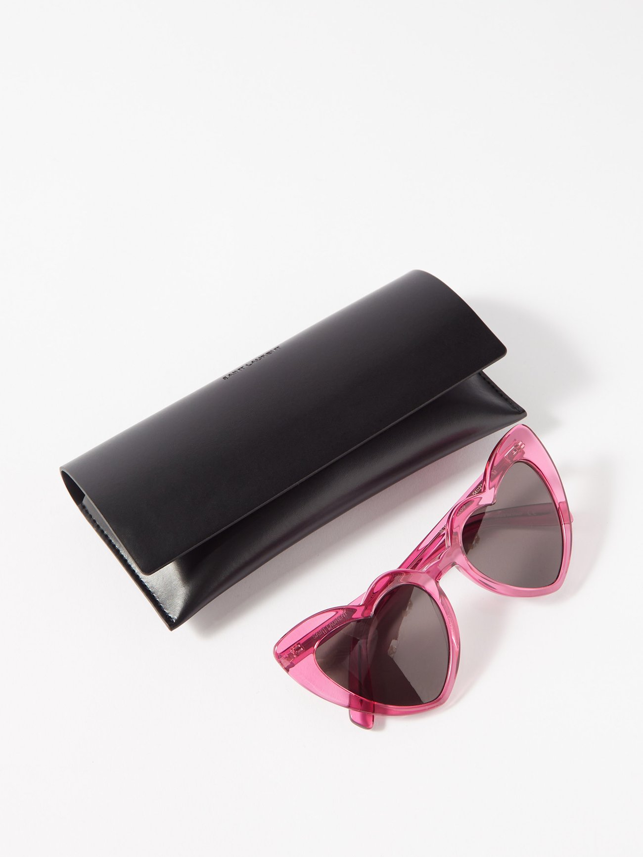 Saint Laurent SL 254 Loulou 004 Pink Sunglasses