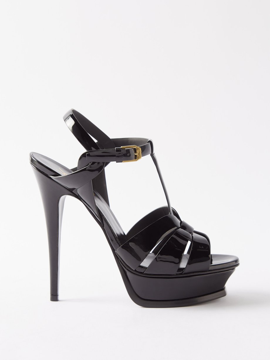 Tribute 75 Patent-leather Heeled Sandals | atelier-yuwa.ciao.jp