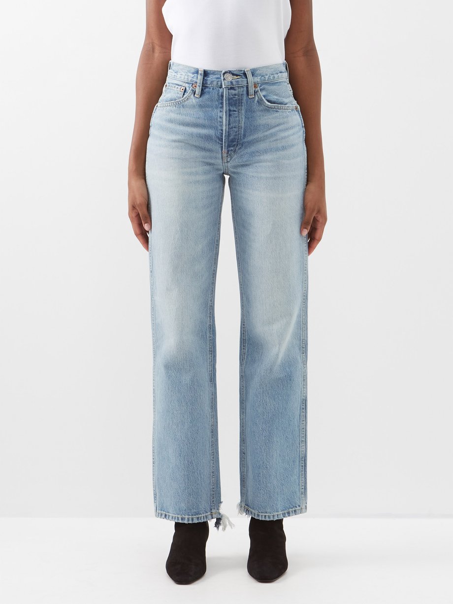 【股下72】straight fit jeans 【BLACK/サイズ36】