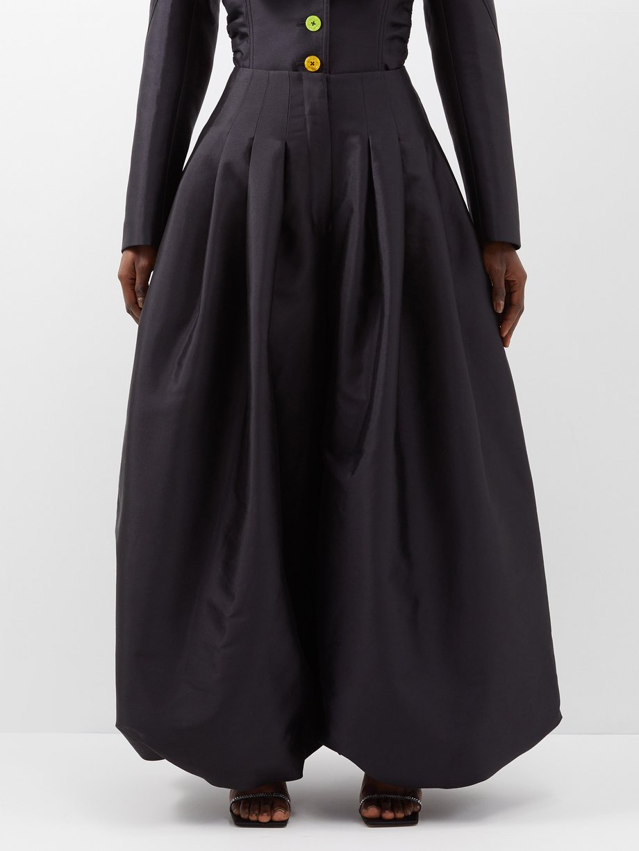 CHRISTOPHER JOHN ROGERS Twill wide-leg pants