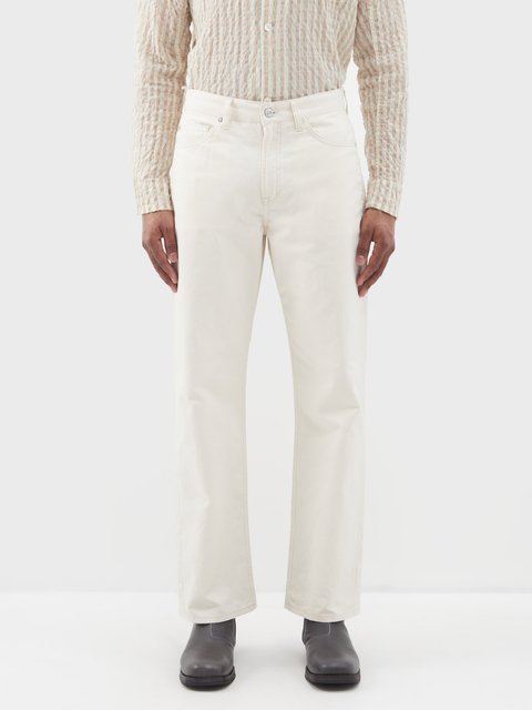 Neutral Formal Cut straight-leg jeans | Our Legacy | MATCHES UK