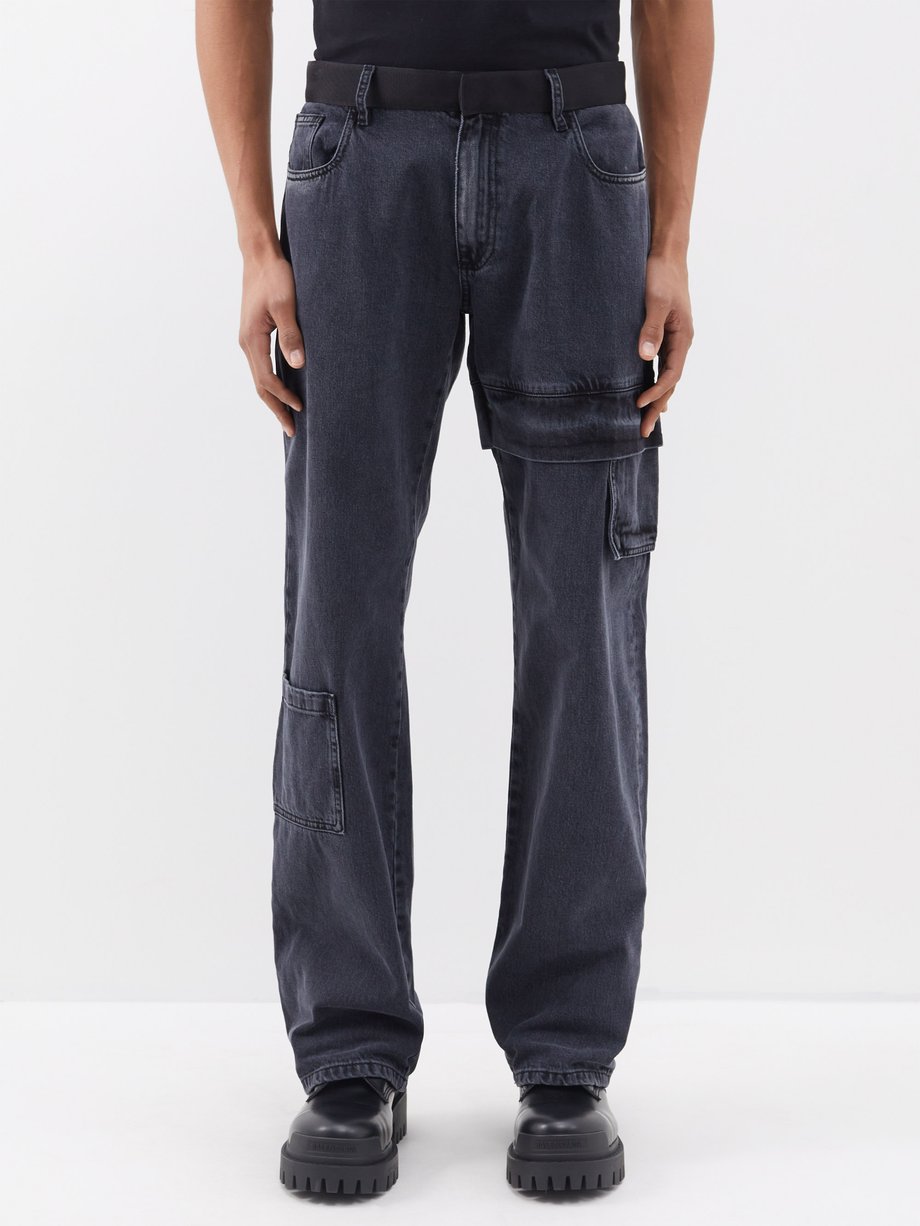 Black Relaxed-leg cargo jeans | 1017 ALYX 9SM | MATCHESFASHION AU