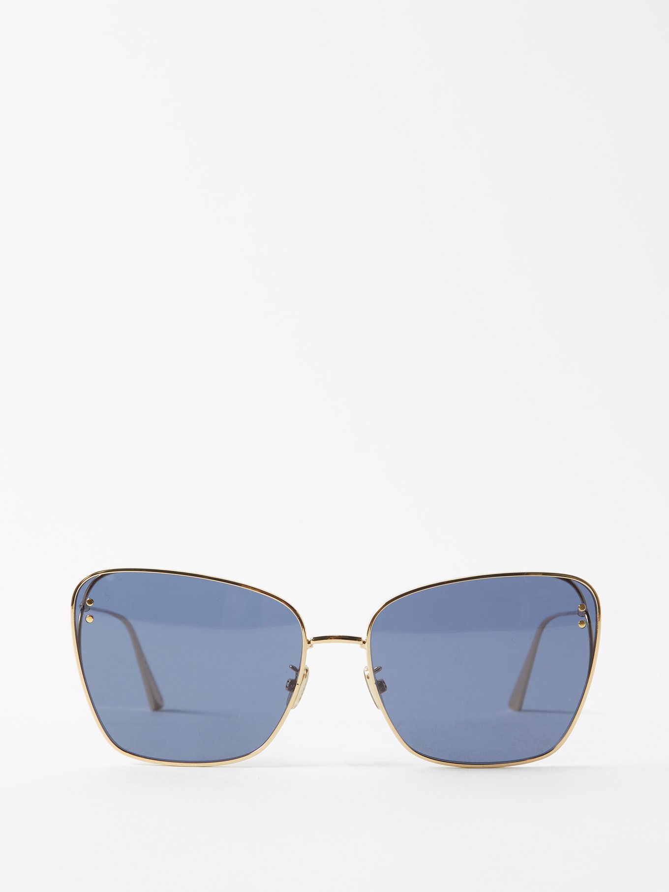 MissDior B2U square metal sunglasses | DIOR