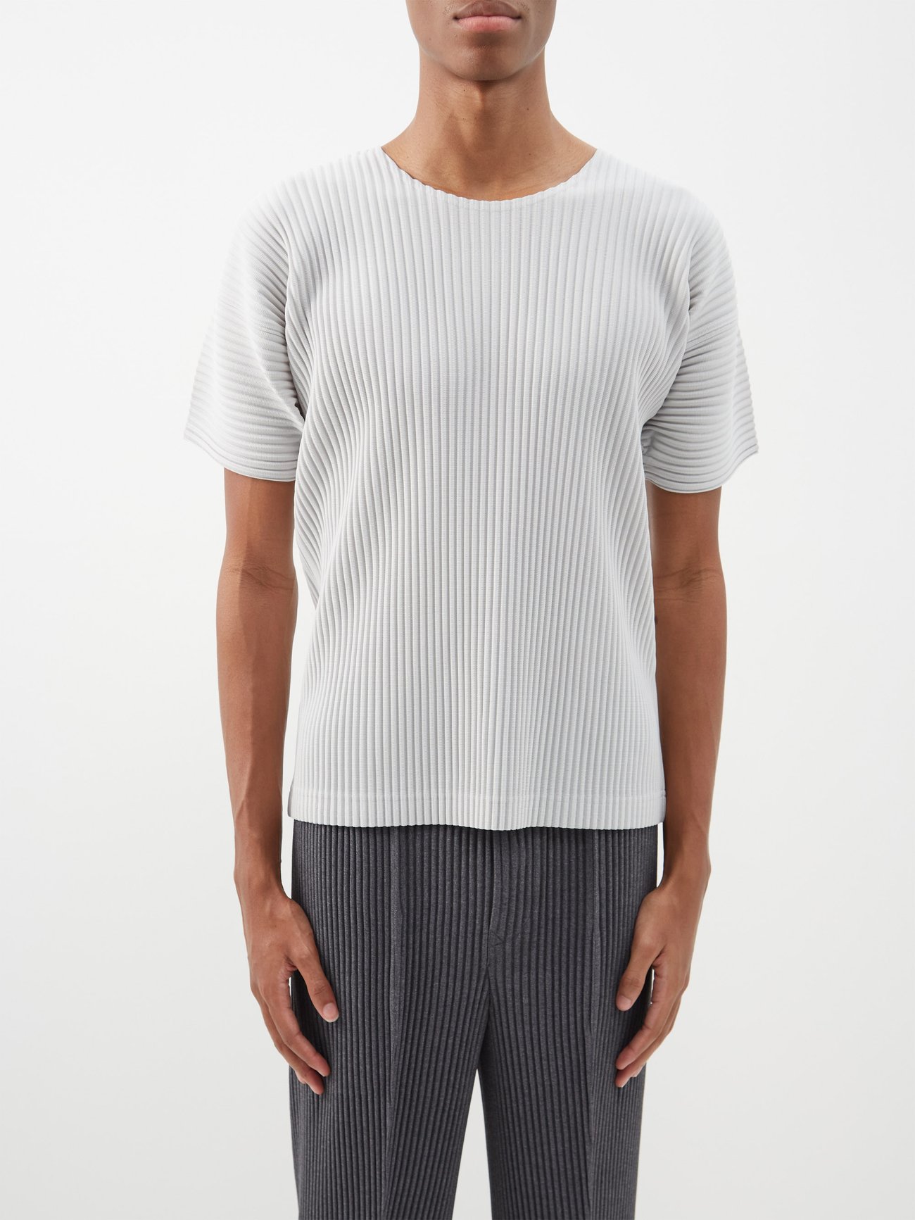 テレビで話題】 issey plisse homme miyake tシャツ オムプリッセ T