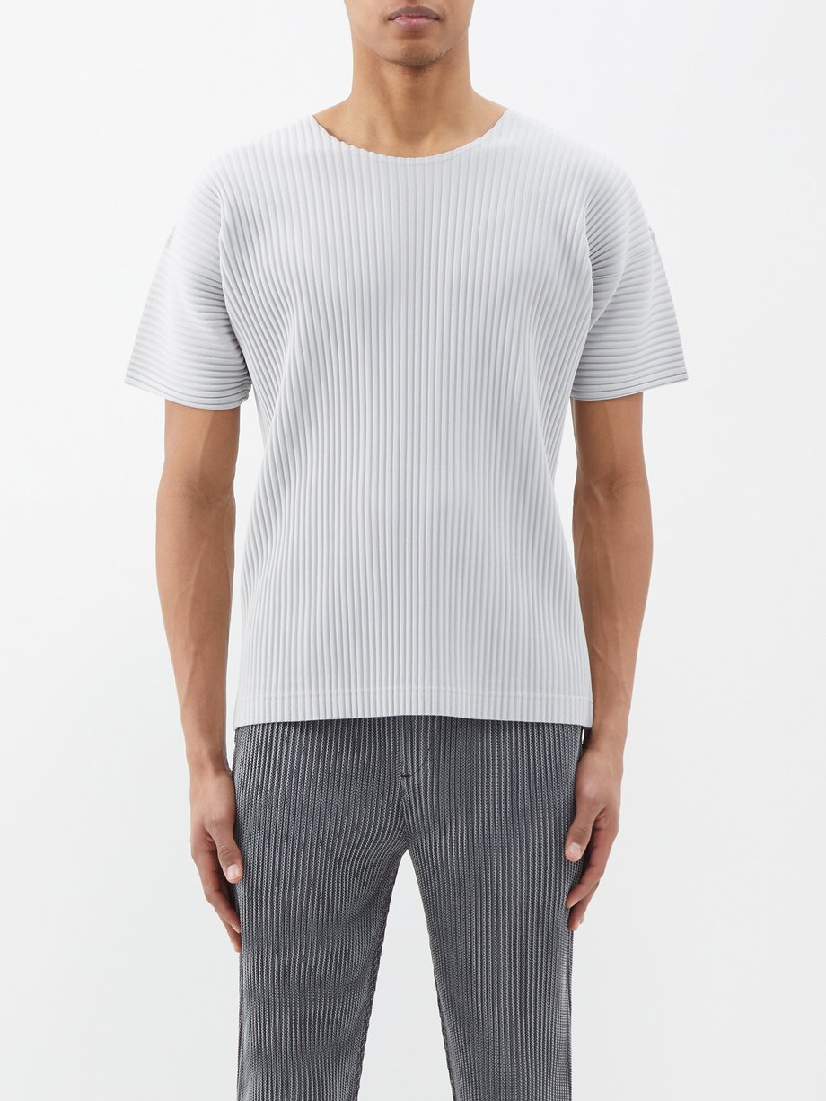 HOMME PLISSÉ ISSEYMIYAKE Pleated T-ShirtMONTHLYCOLO - spacioideal.com