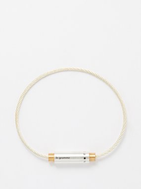 pink punched cord bracelet le 1,7g - – le gramme