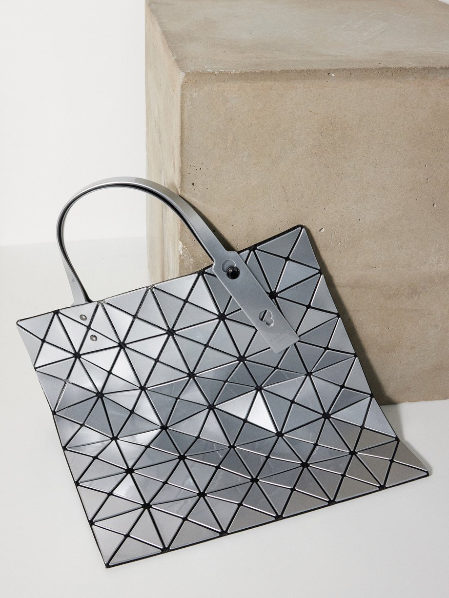 Bao Bao Issey Miyake Lucent geometric-panelled Tote Bag - Grey