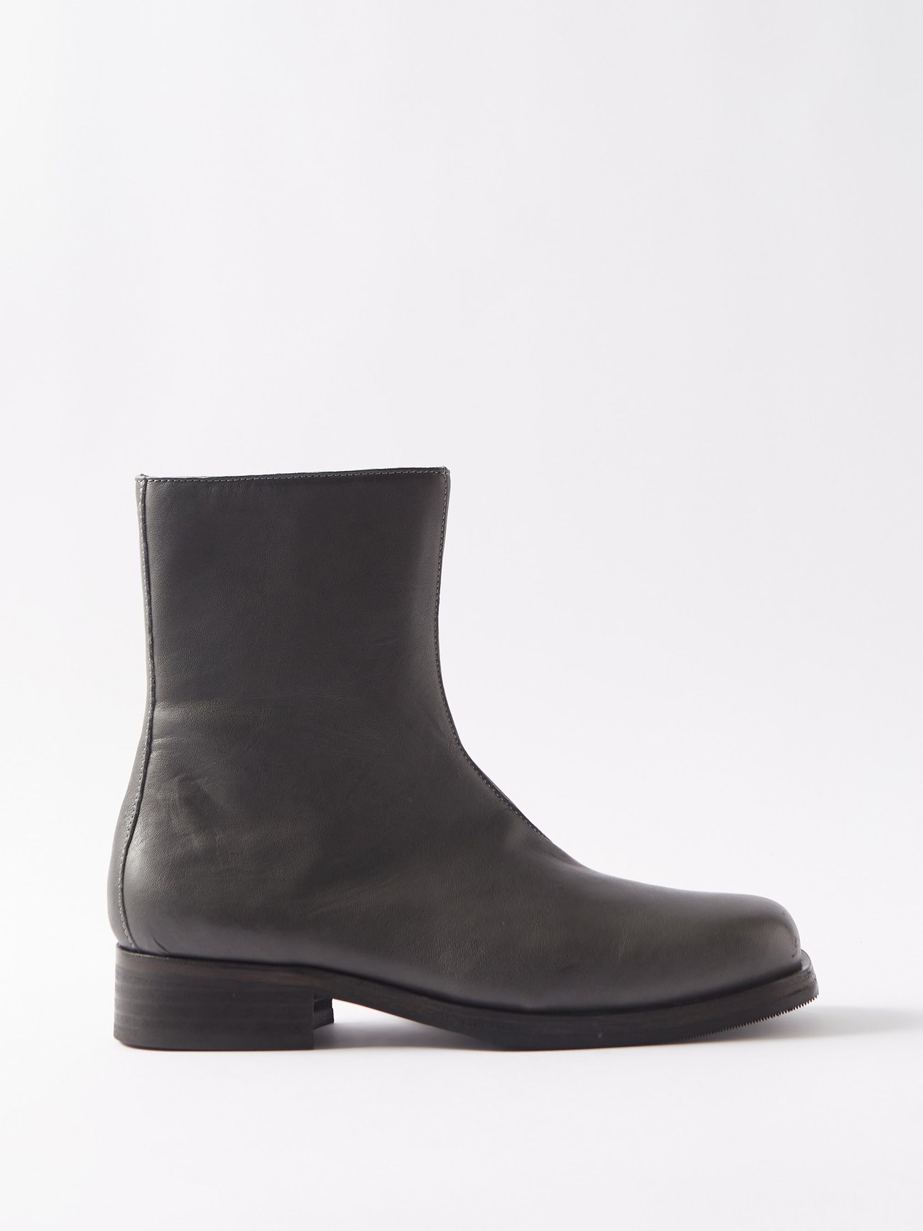 Grey Camion leather boots | Our Legacy | MATCHESFASHION US