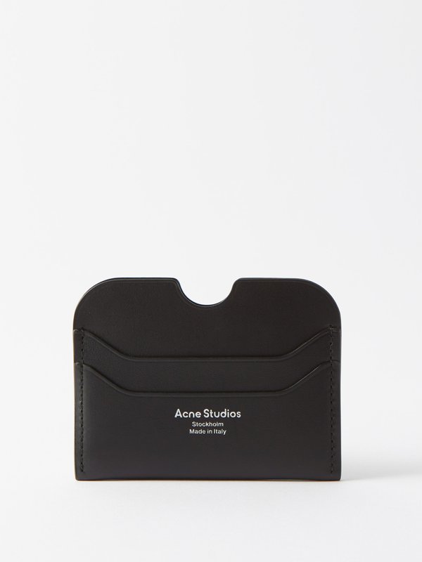 Acne Studios Elmas leather cardholder