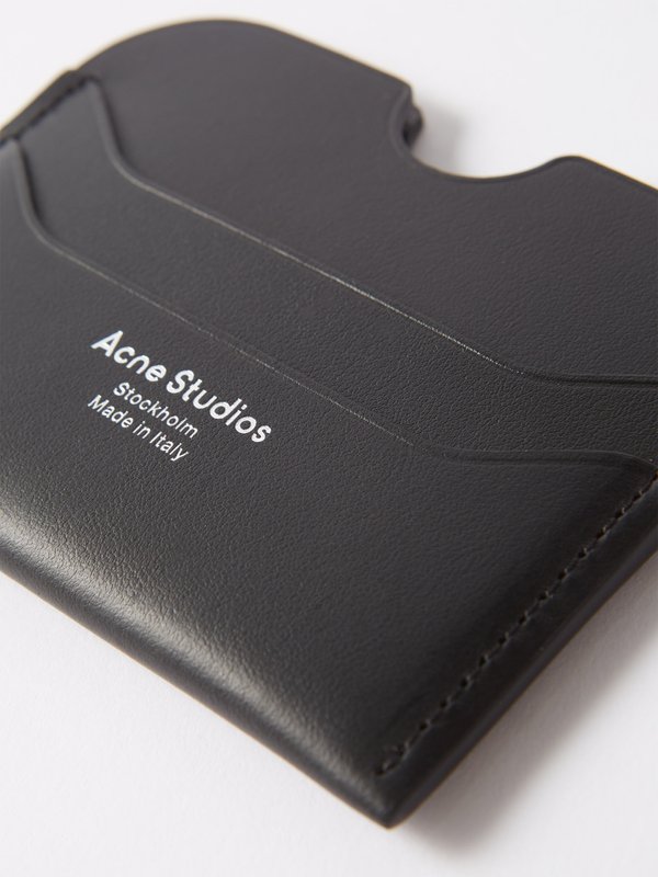 Acne Studios Elmas leather cardholder