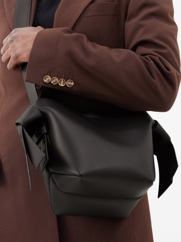 Acne Studios Musubi mini leather cross-body bag