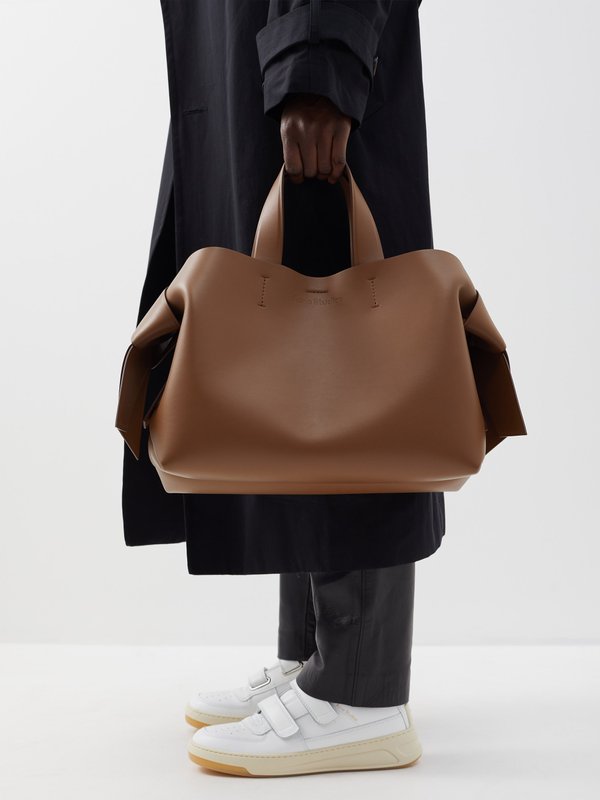 Acne Studios Musubi knotted leather shoulder bag