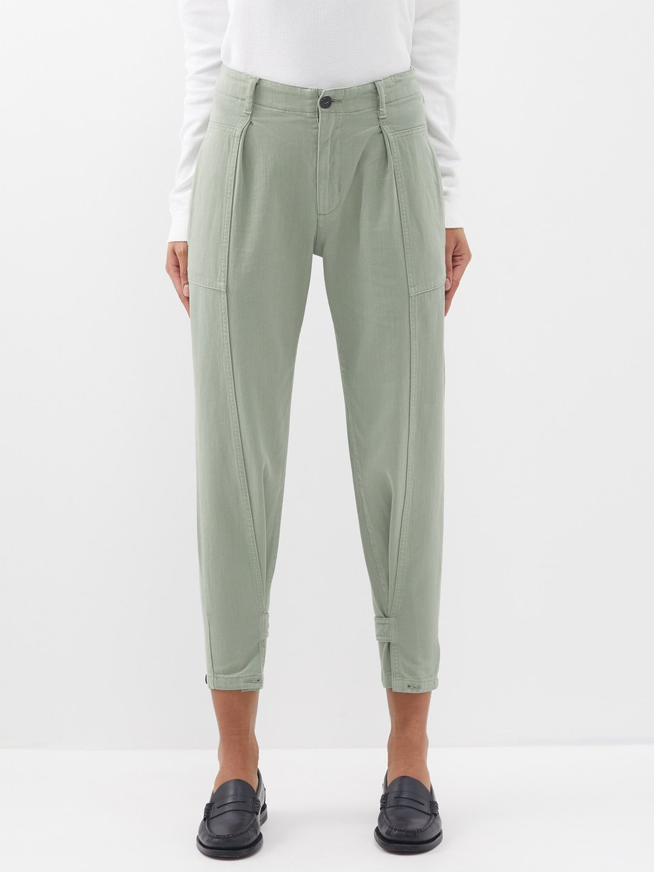 Green Tapered Pant (3097791) | Identity