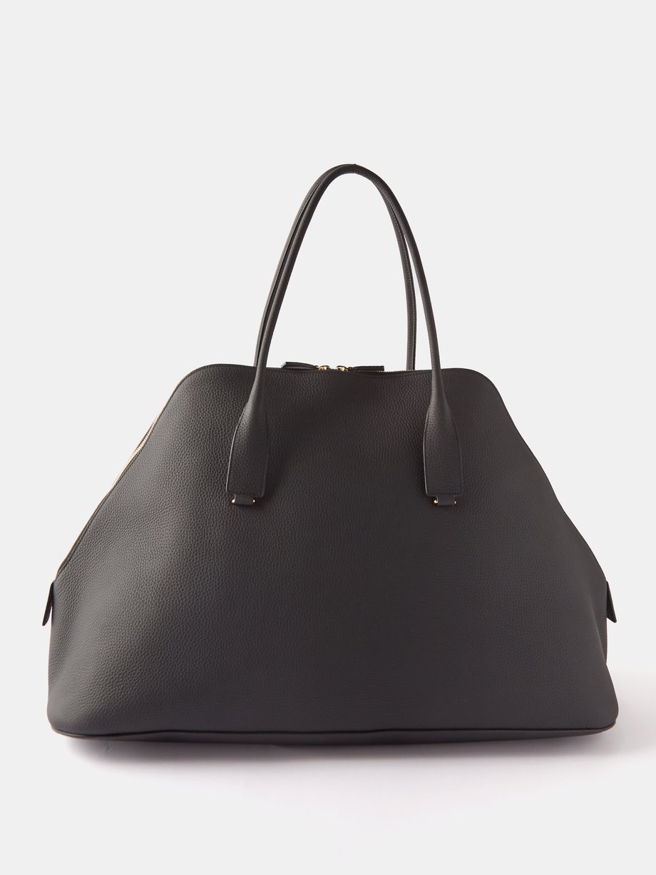 Black Devon large leather tote bag | The Row | MATCHESFASHION UK