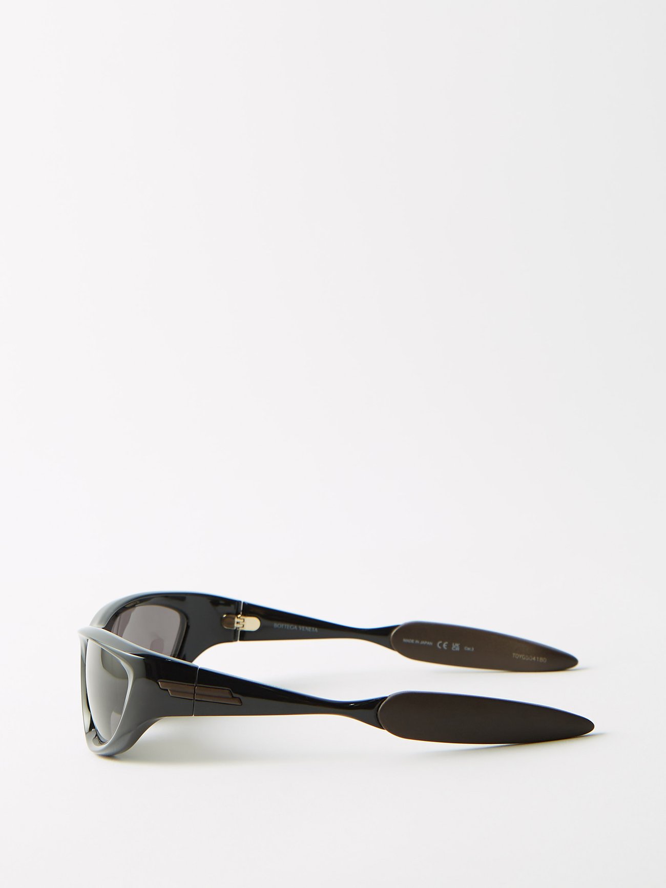 Acetate Wrap-Around Sunglasses By Bottega Veneta, Moda Operandi