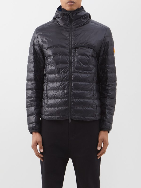 Moncler Divedro quilted-down hooded jacket