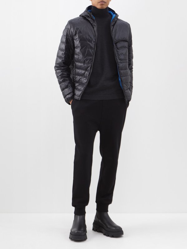 Moncler Divedro quilted-down hooded jacket