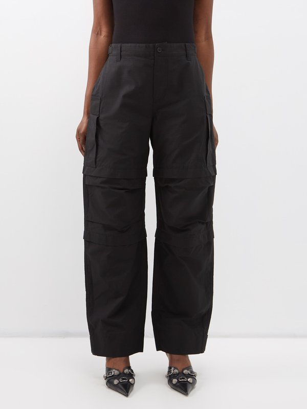 WARDROBE.NYC Cotton-ripstop cargo trousers