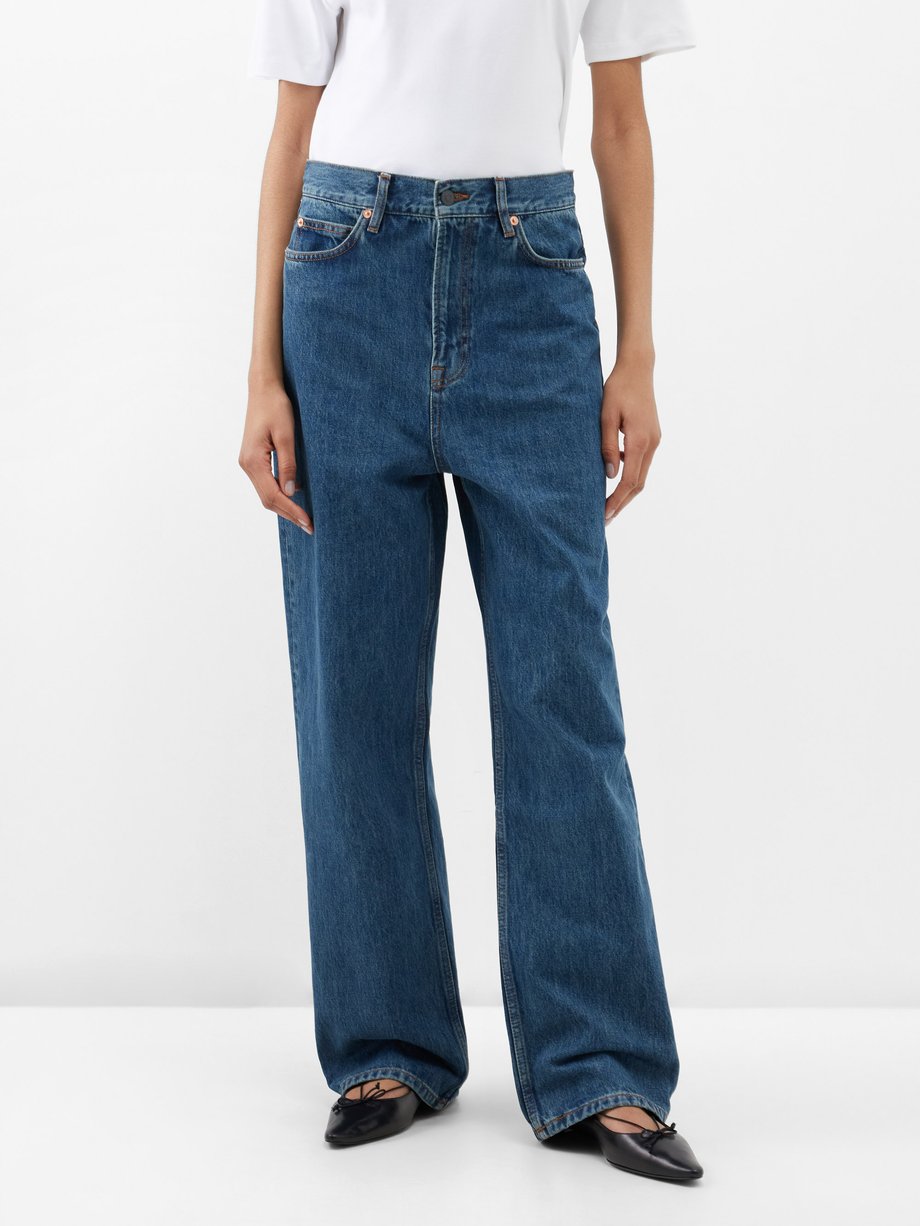Low Rise Jeans - WARDROBE.NYC