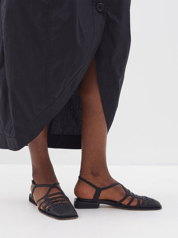 HEREU (Hereu) Barana woven-leather sandals