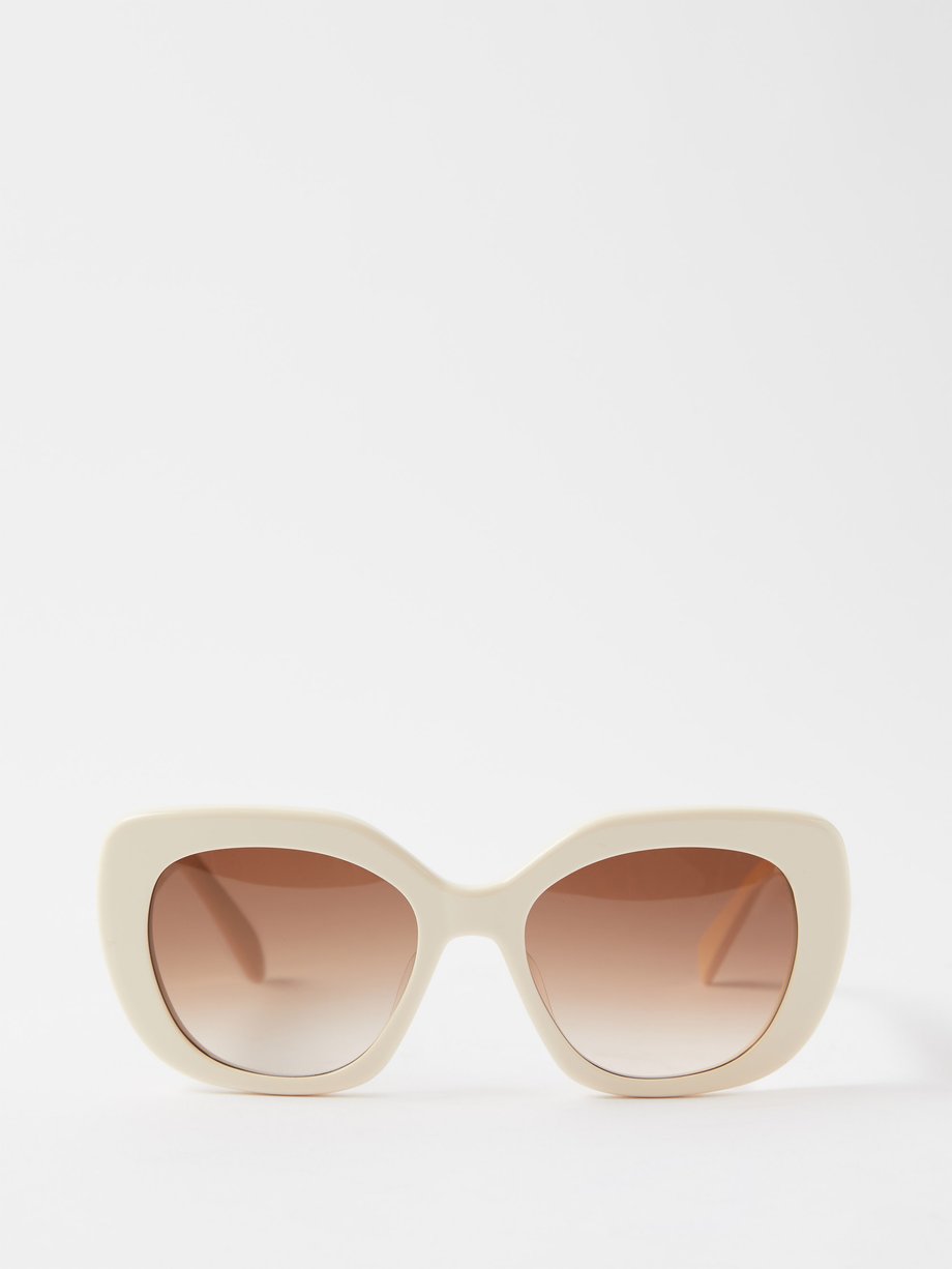 Celine Eyewear Triomphe square acetate sunglasses