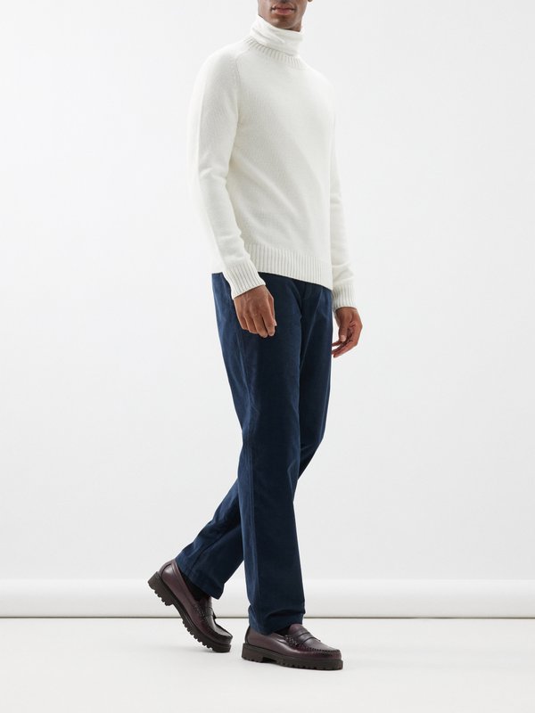 Gabriela Hearst Rhys organic-cotton corduroy trousers