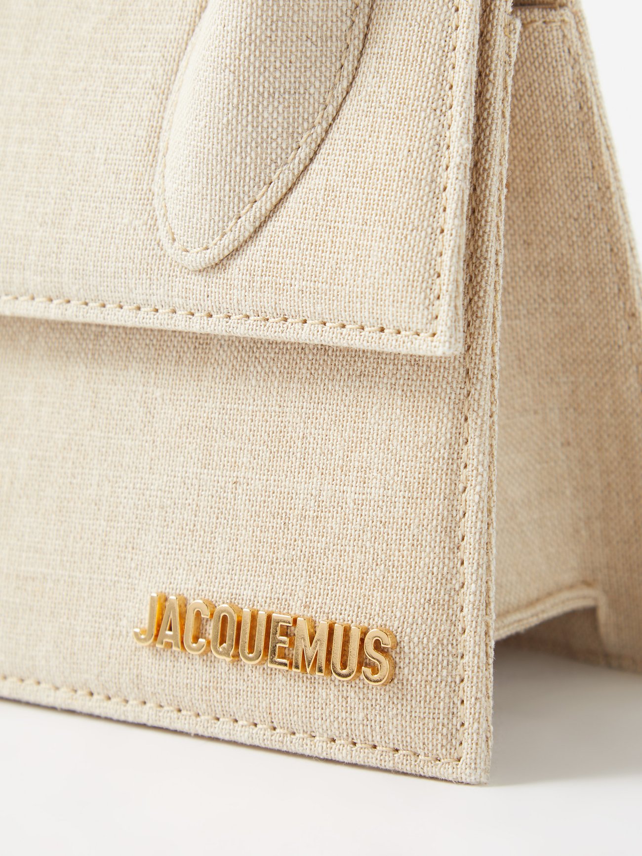 JACQUEMUS - Le Chiquito Moyen linen-blend cross-body bag