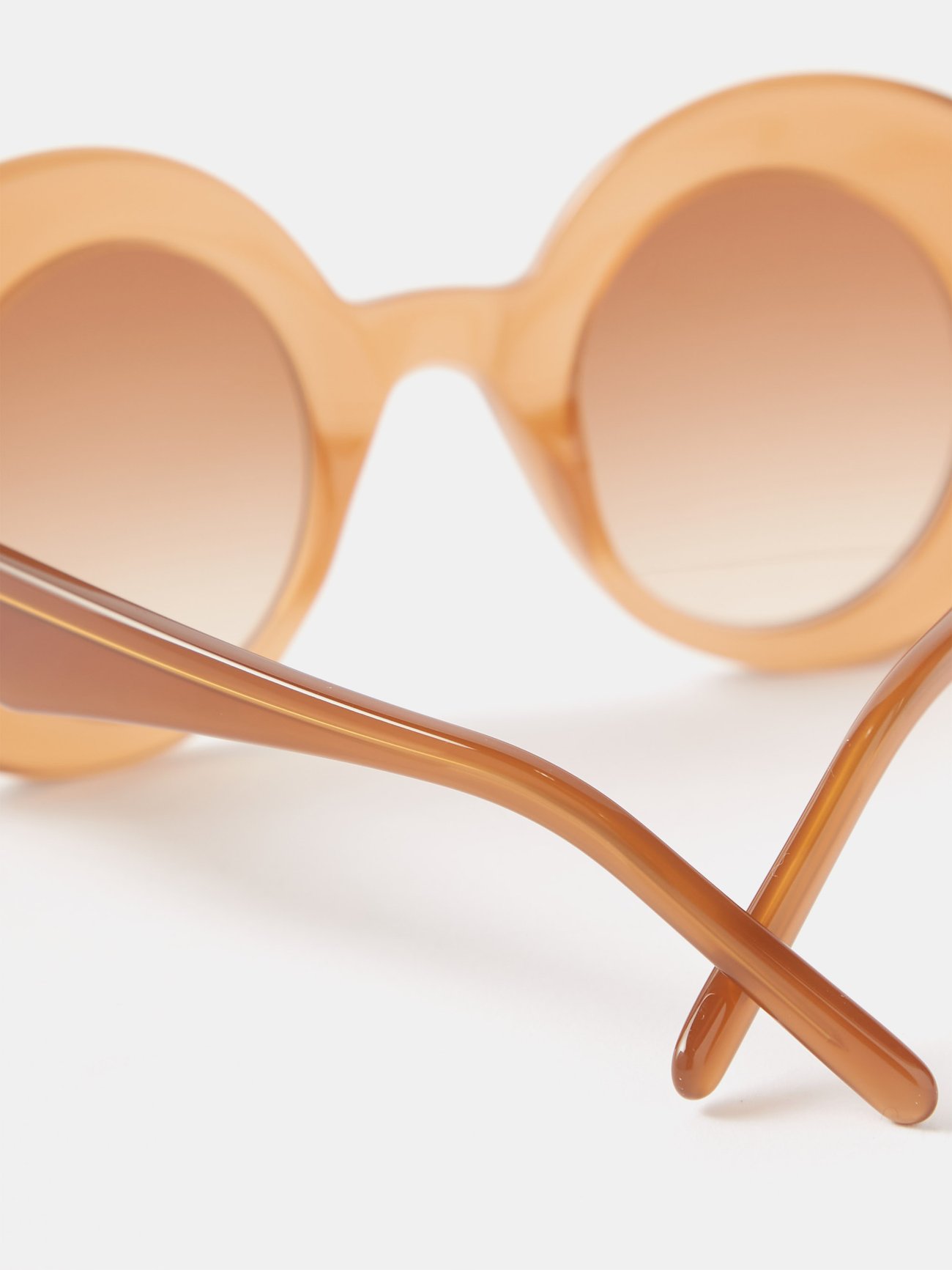 Loewe Round Gradient Sunglasses - Brown Sunglasses, Accessories - LOW50750