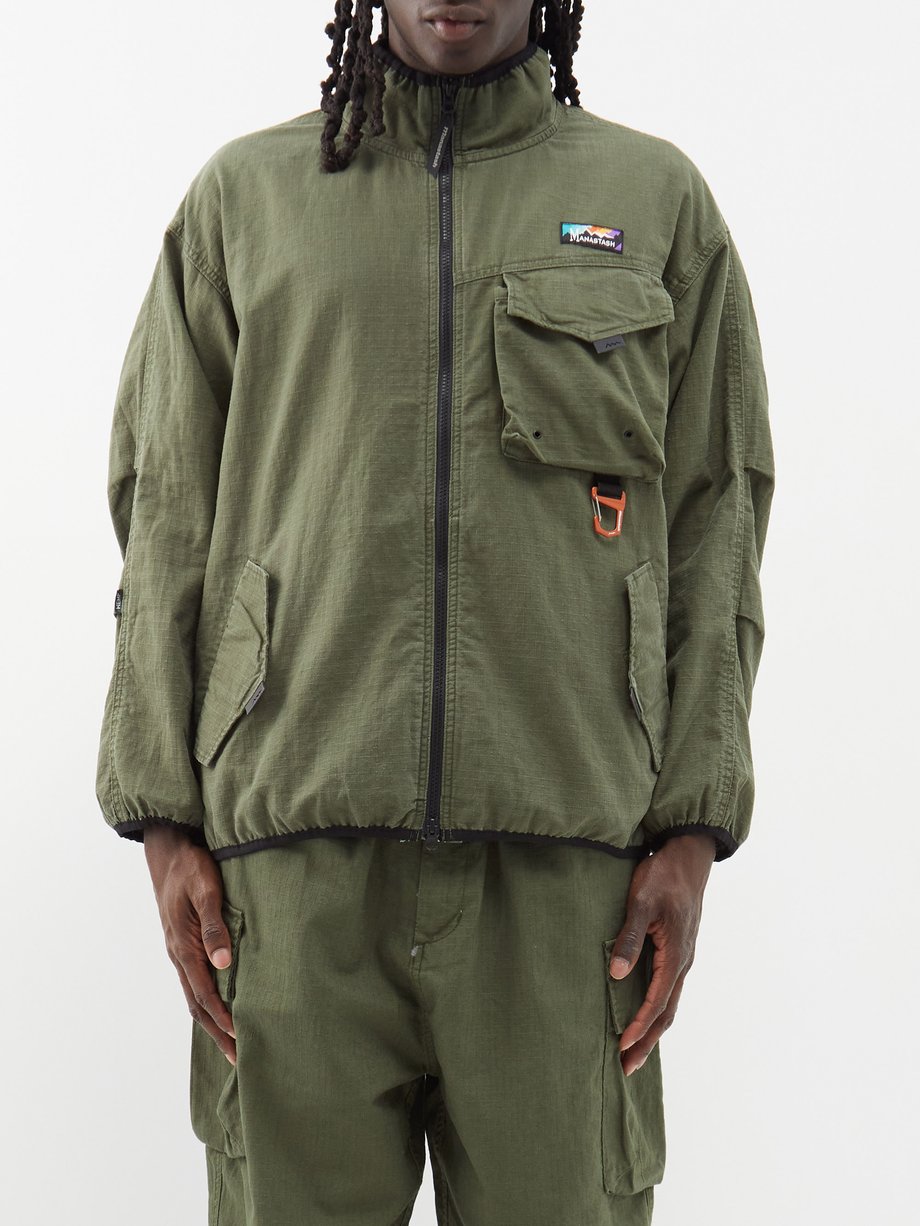 Green MH hemp-blend ripstop jacket | Manastash | MATCHESFASHION UK