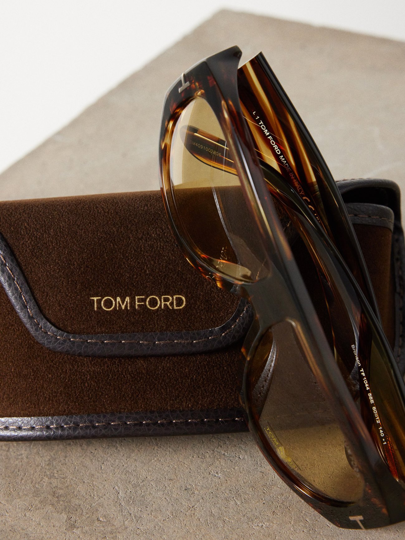 Bronson Aviator Sunglasses in Multicoloured - Tom Ford