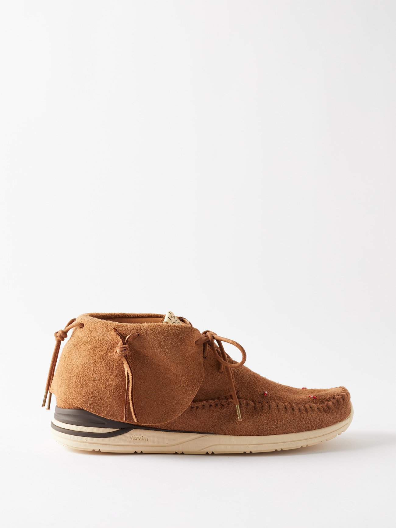 Lhamo Folk suede trainers