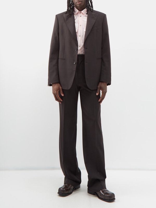 Winnie New York (Winnie New York ) Single-breasted wool suit blazer