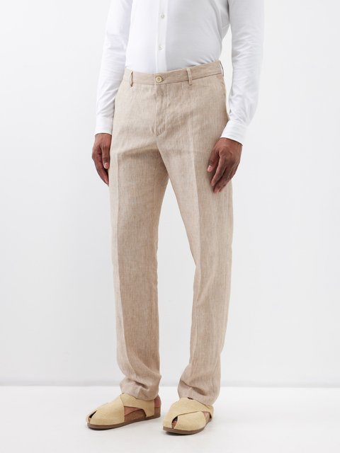 Colorado Camel Linen Pants - Hangrr