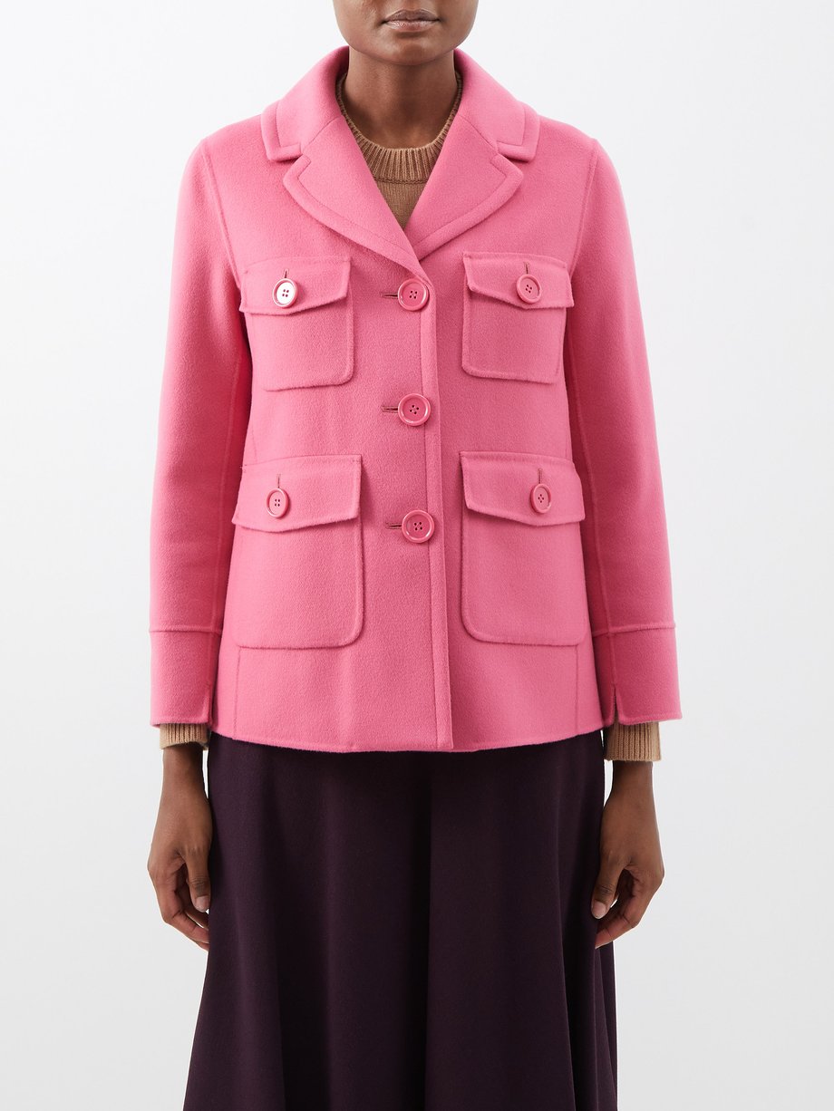 Joseph Banks Onafhankelijk Schots Pink Mary coat | S Max Mara | MATCHESFASHION US