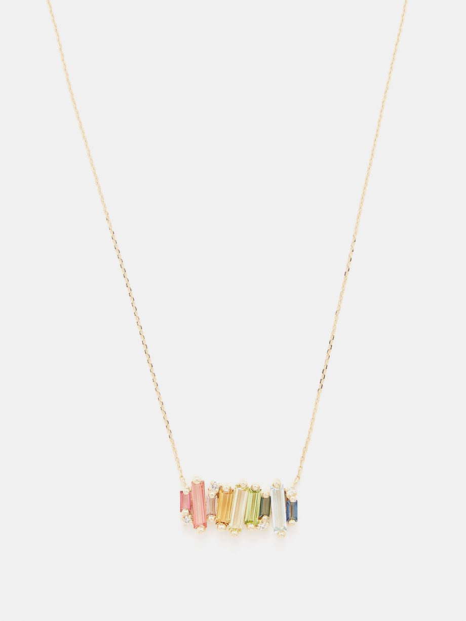 Tai Jewellery Small Rainbow Huggies, Rainbow Arc Necklace, or Silver  Medallion Pendant Necklace | It's the Big Reveal! See Everything Inside  This Winter's Quarterly Must Have Box | POPSUGAR Home UK Photo 4