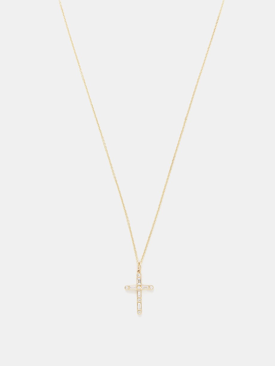 Sydney Evan | Shop Sydney Evan 14kGold & Diamond Small Love Necklace | 14K White Gold