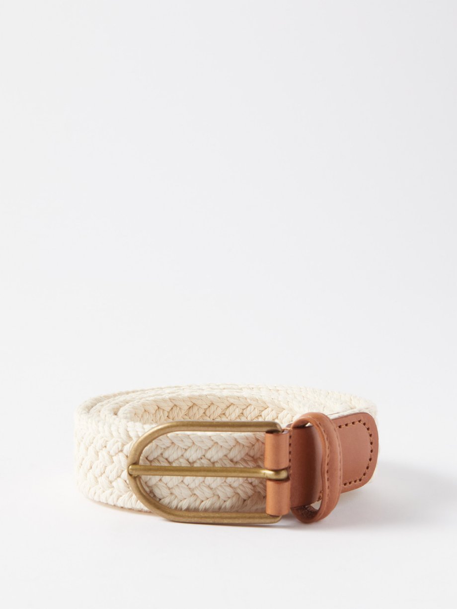 Anderson's Braided cotton belt