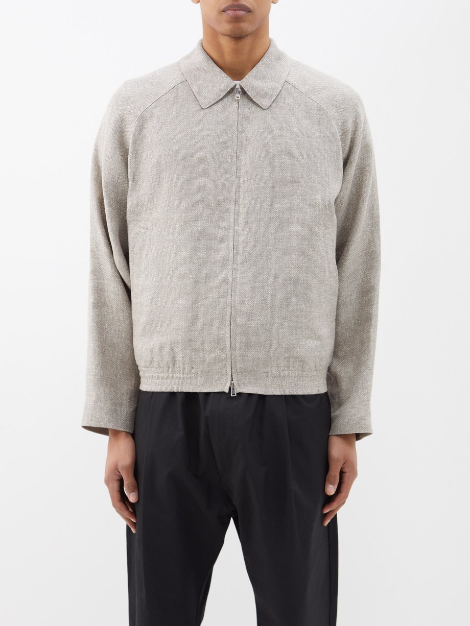 Beige Alain wool jacket | Meta Campania Collective | MATCHESFASHION UK