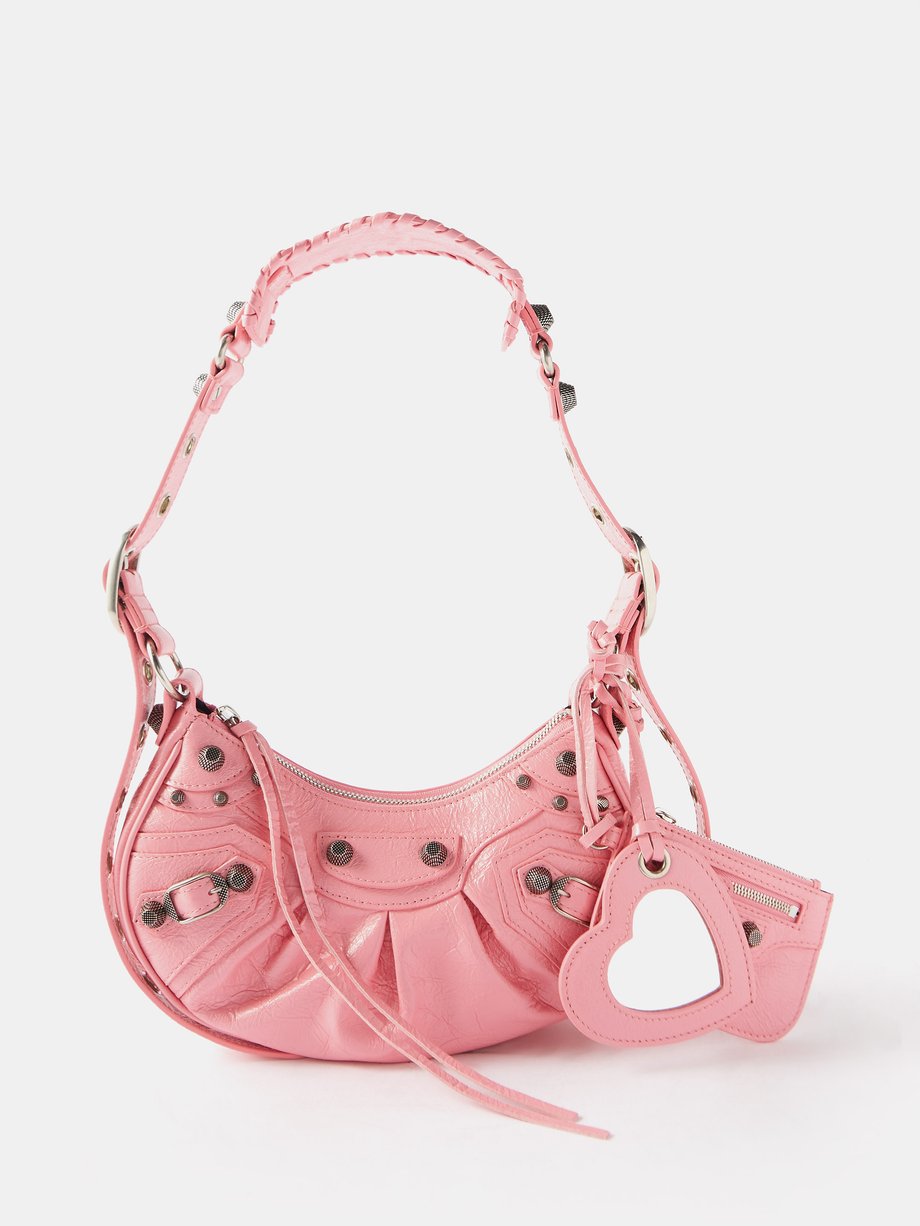 Balenciaga - Women's Le Cagole Xs Shoulder Bag - Pink - Leather