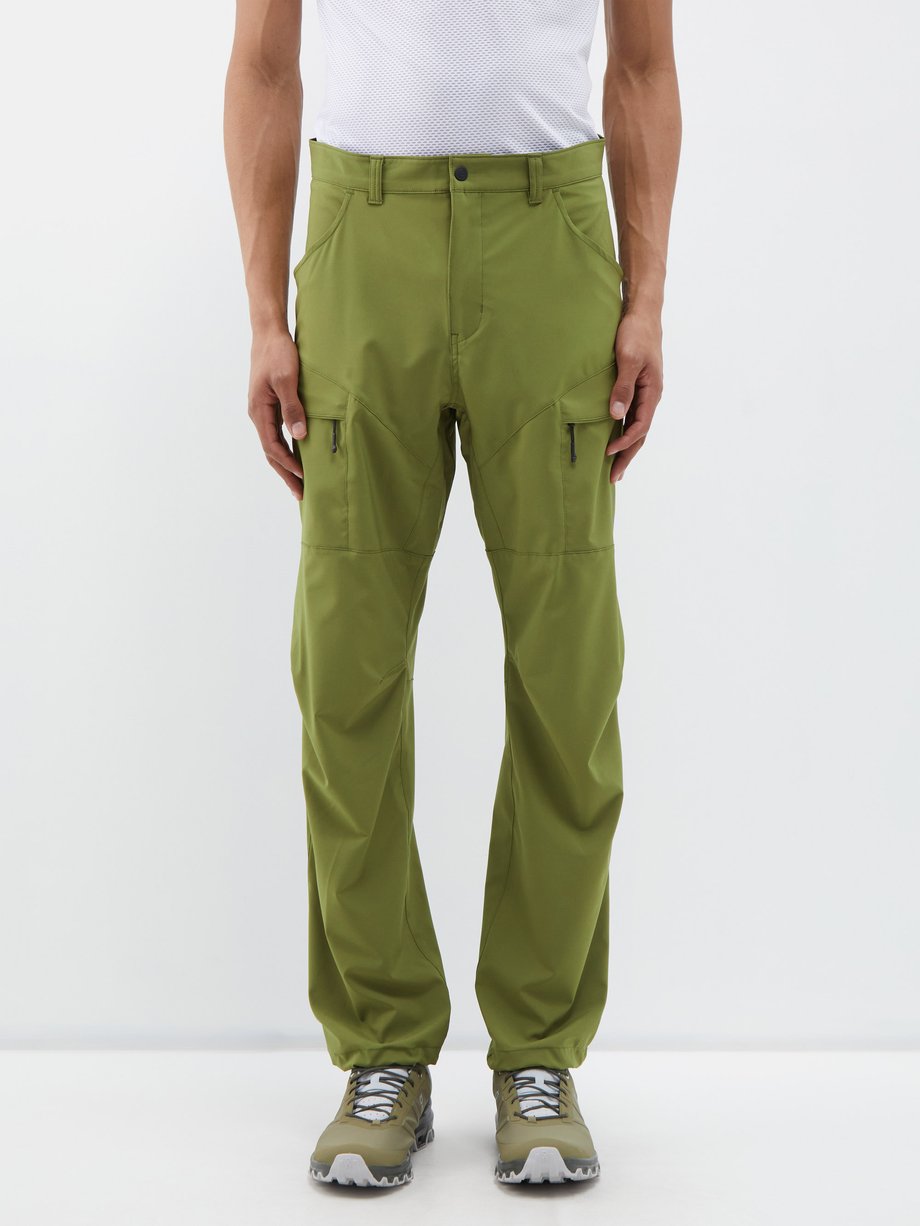 Green Yarrow hiking trousers, ostrya
