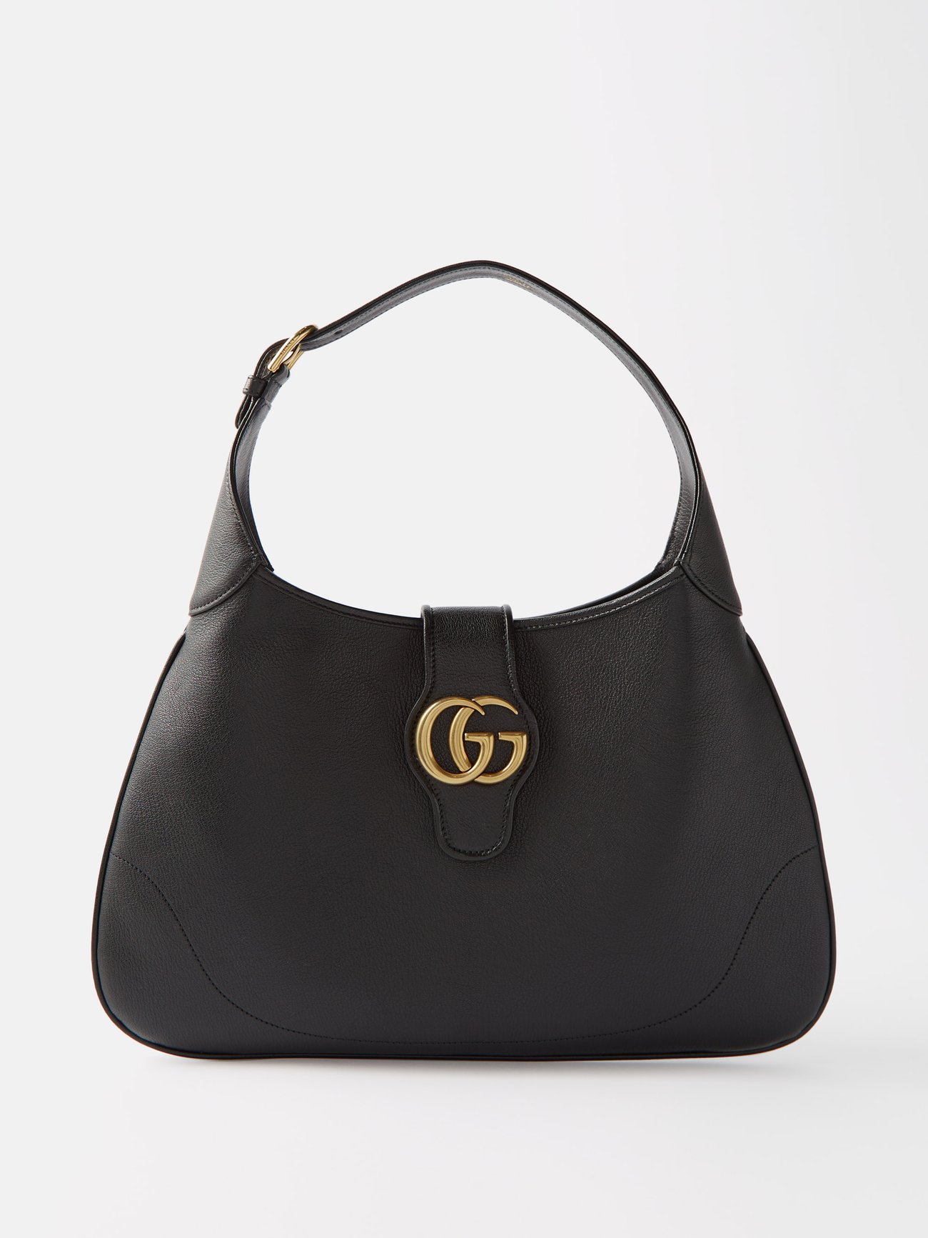 Black Aphrodite medium leather shoulder bag Gucci MATCHESFASHION US