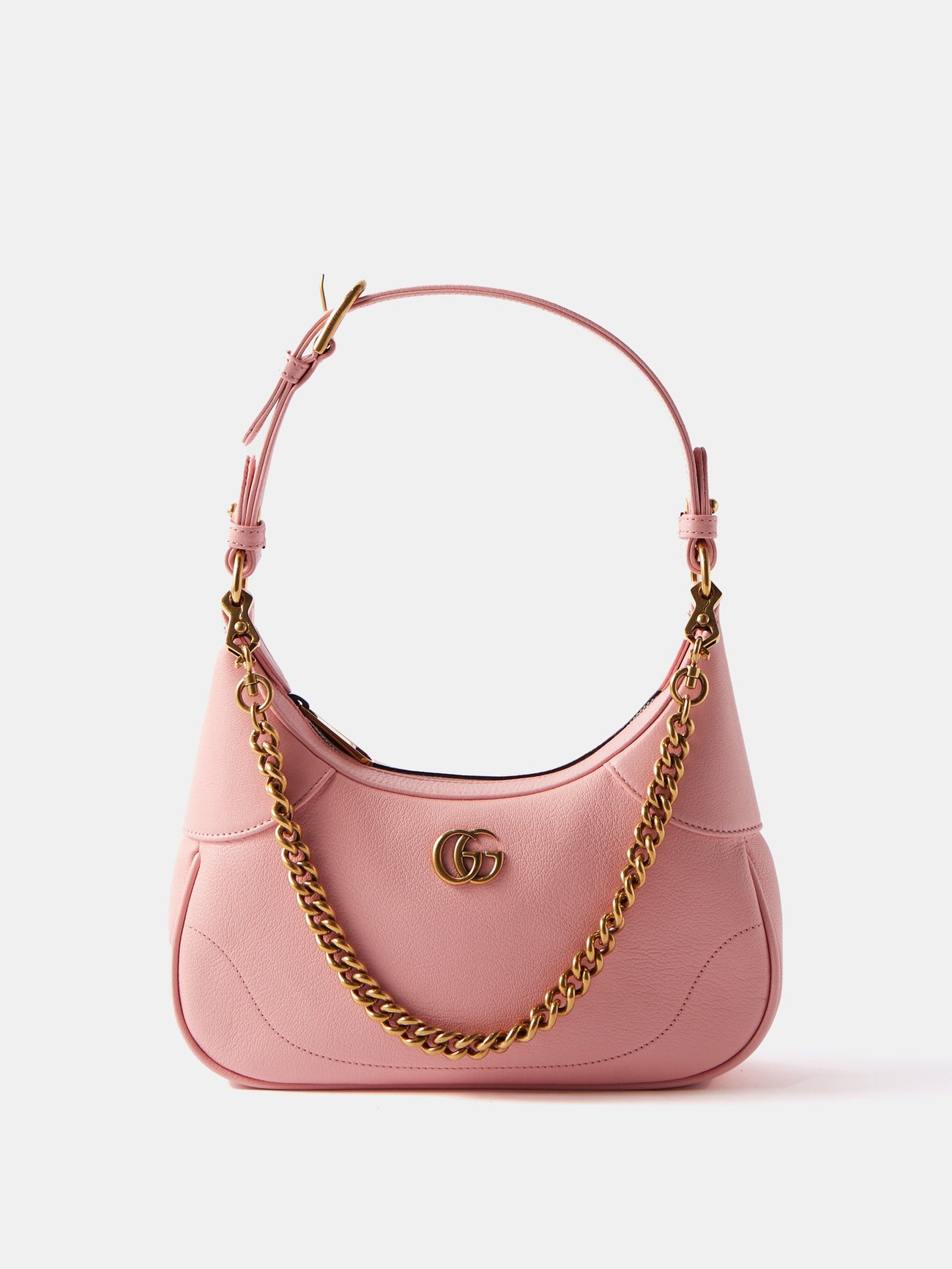 GUCCI GG Marmont Camera Bag in Pastel Pink Leather ReSale  COCOON