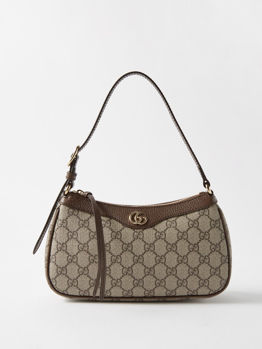 Beige Ophidia small GG-Supreme canvas shoulder bag | Gucci | MATCHESFASHION  US