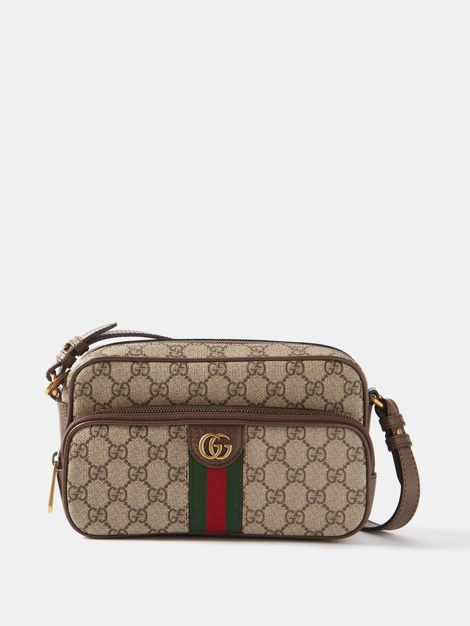 Gucci Ophidia Jumbo GG Small Canvas Crossbody Bag (Shoulder bags,Cross Body  Bags)