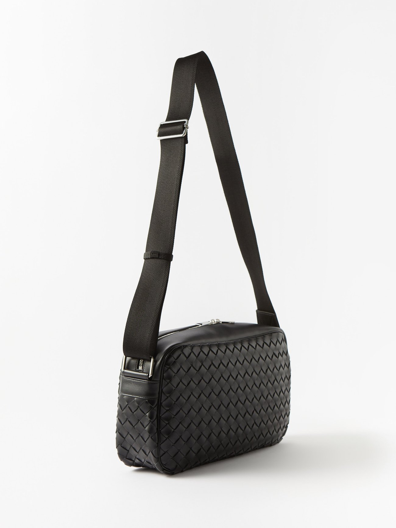 Bottega Veneta Bottega Veneta Intrecciato leather cross body bag