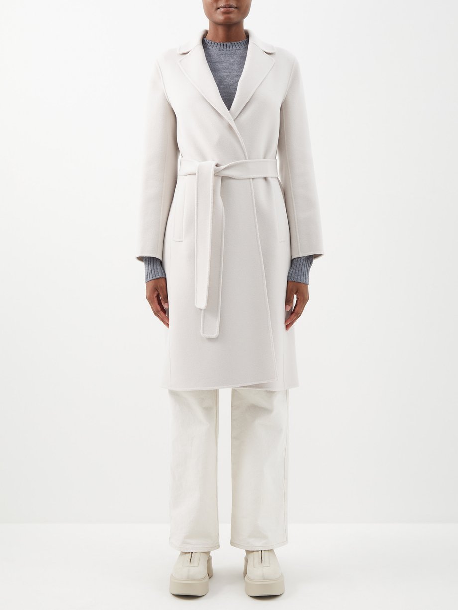 White Pauline wrap coat | S Max Mara | MATCHESFASHION UK