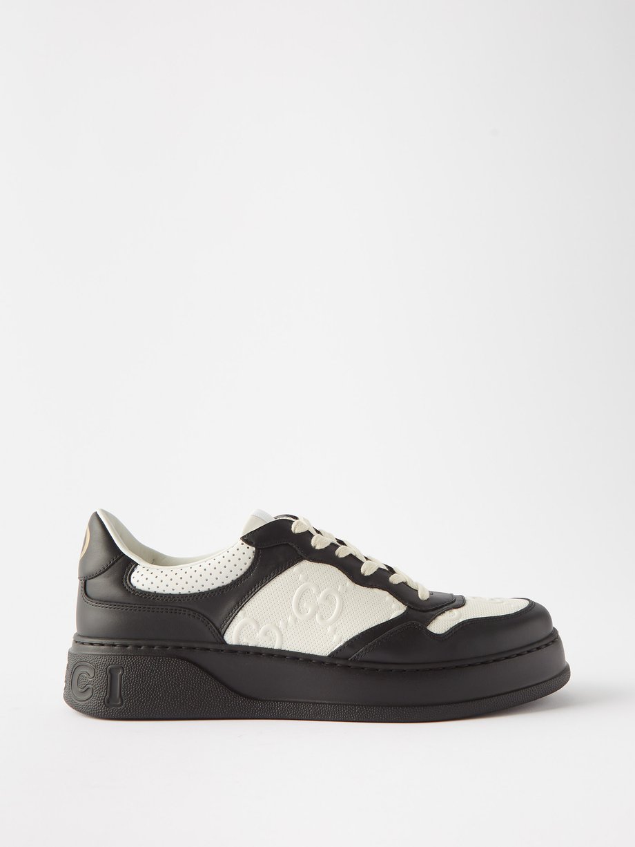 Black leather track sole shoes · Black · Shoes | Massimo Dutti