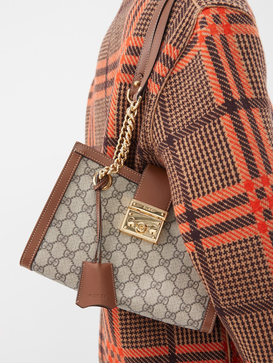 Gucci padlock shoulder online bag small